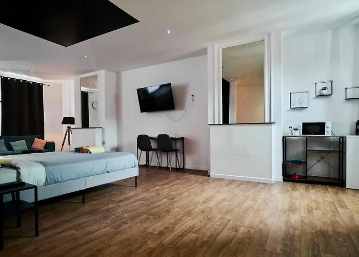 Grand Avec Balneo Proche Gare Estalagem Tourcoing